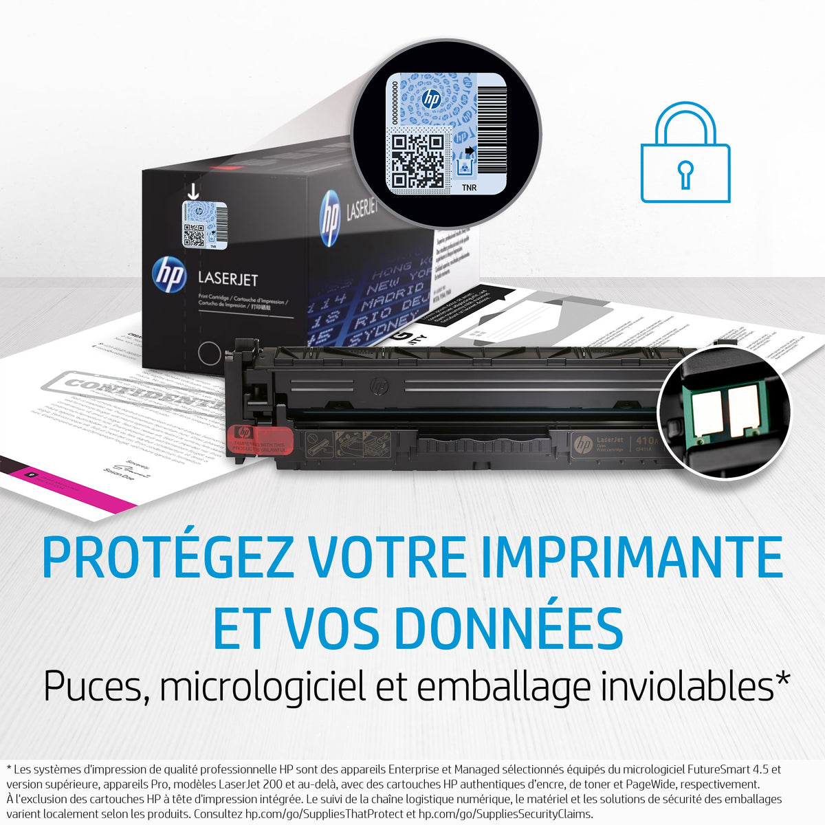 HP 312X pack de 2 toners LaserJet Noirs grande capacité authentiques