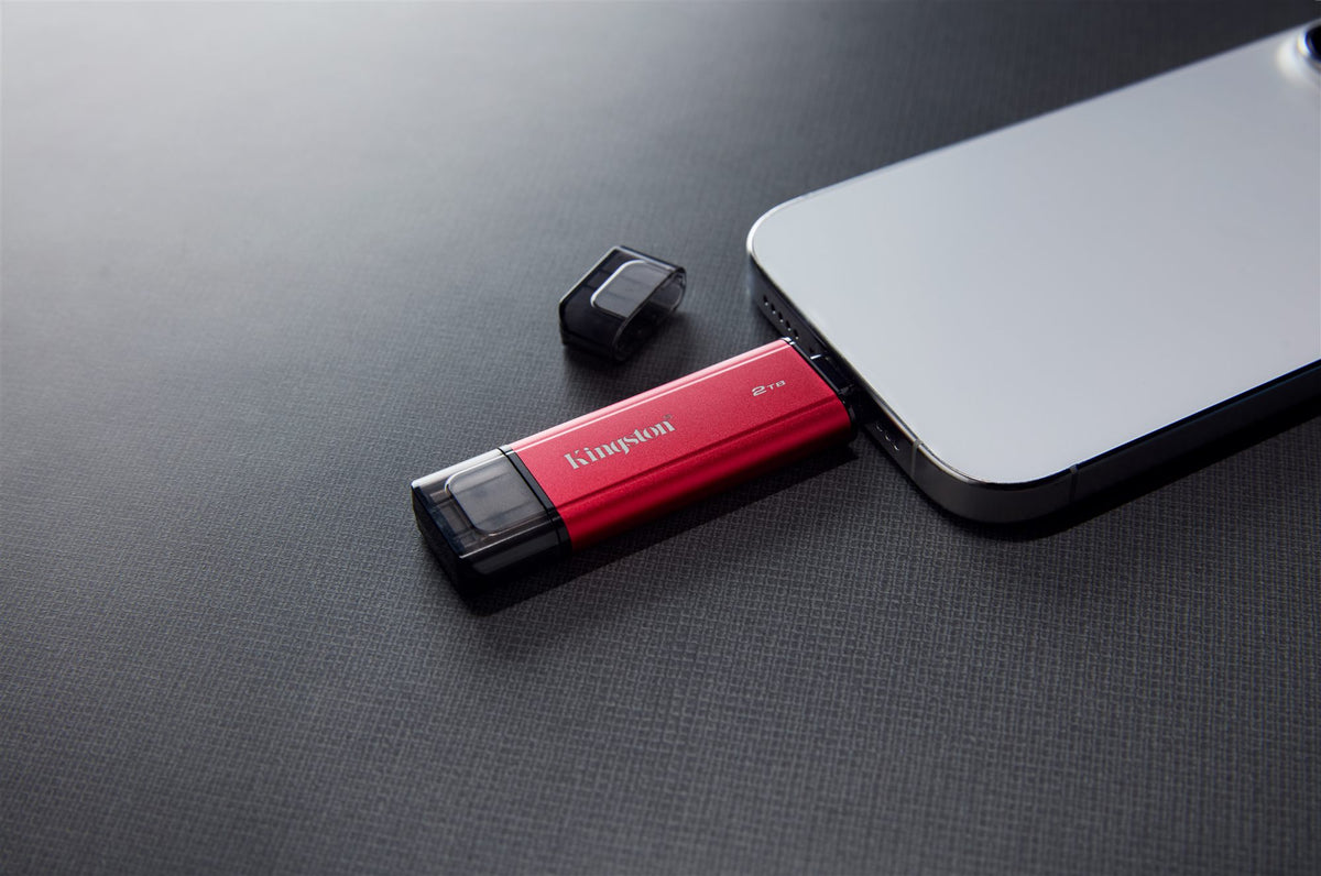KINGSTON 2To Dual USB-A/C Portable SSD Up to 1050Mo/s USB 3.2 Gen 2