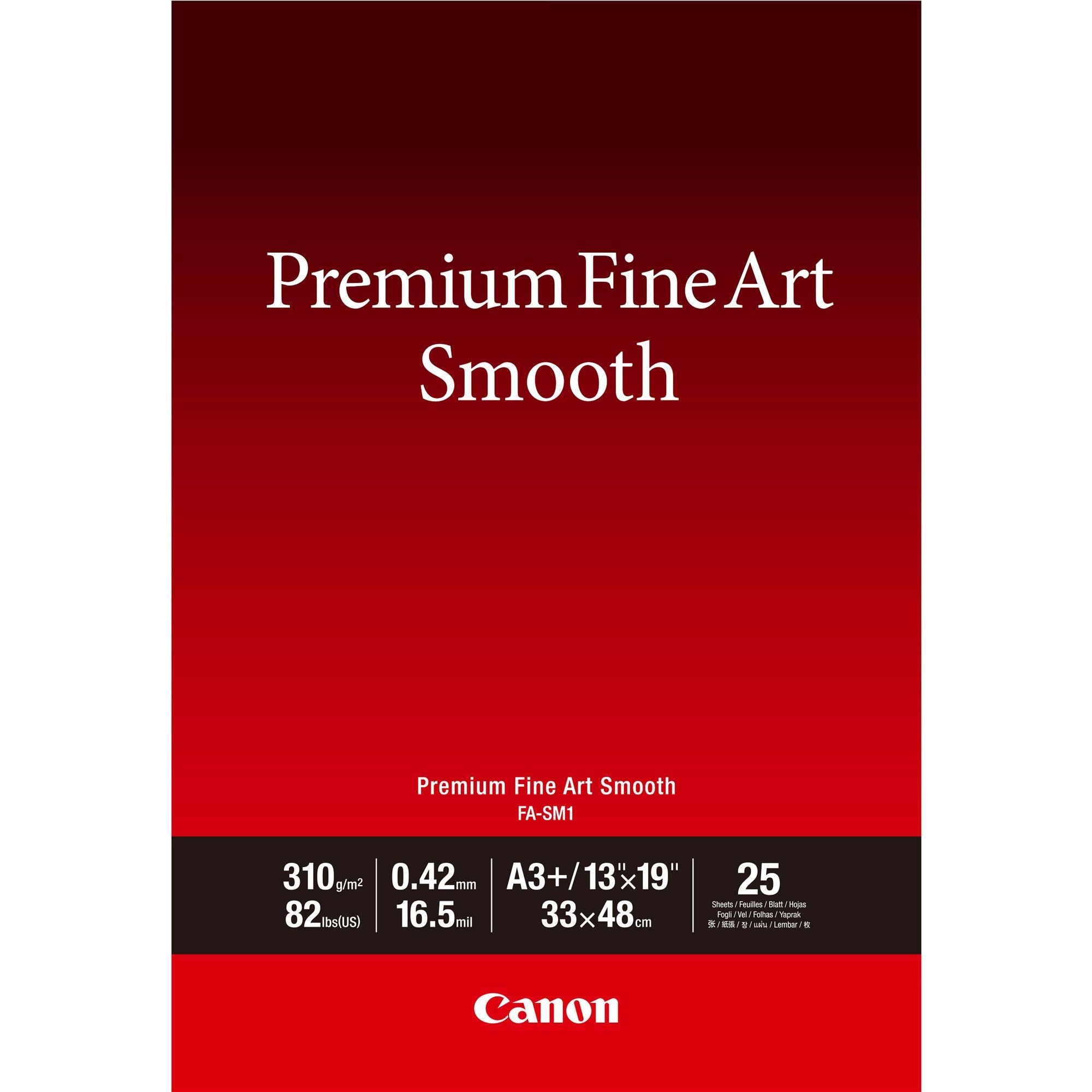 CANON FA-SM1 A3+ Fine Art Paper 25 sheets