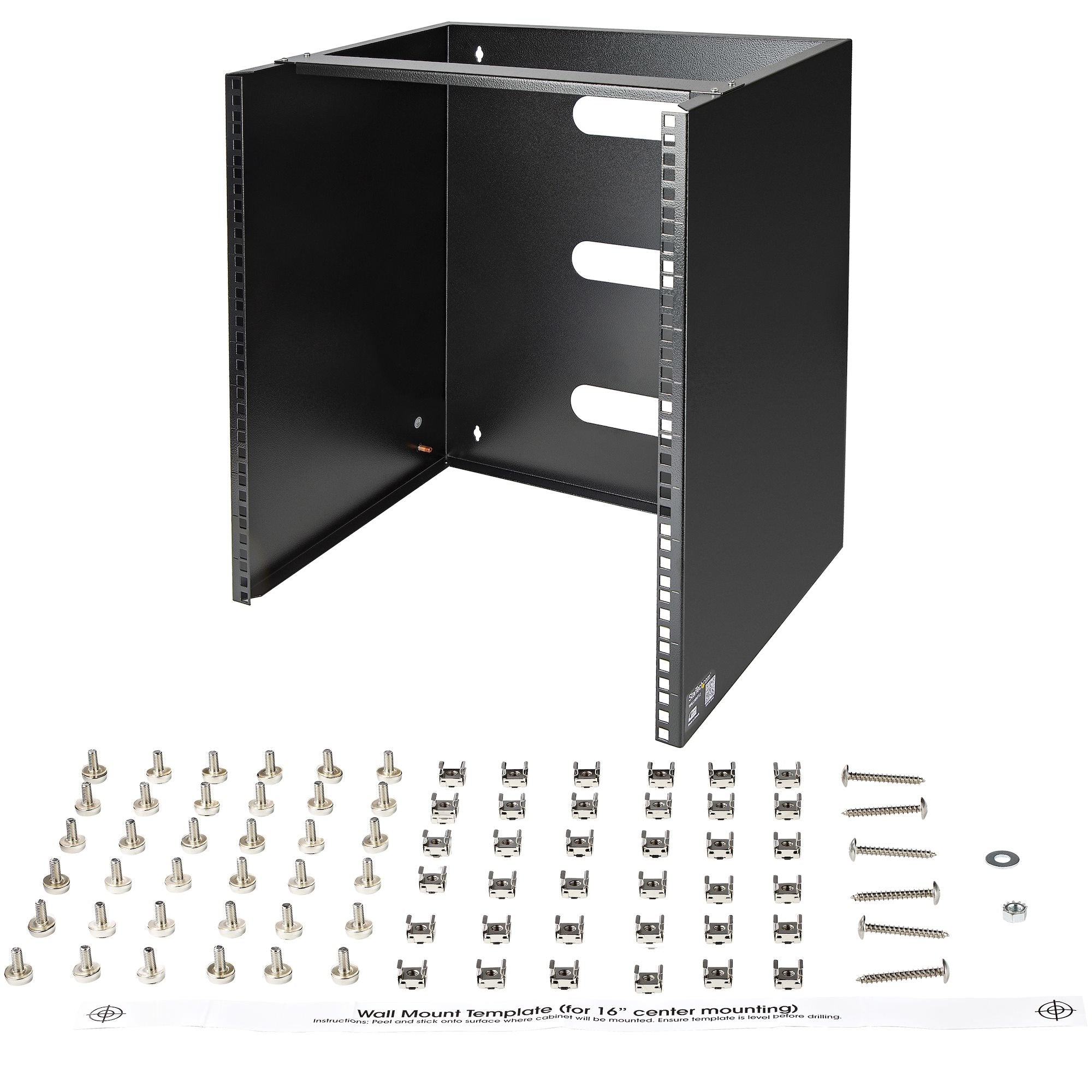 12U Wall Mount Rack 19in - 14in Deep
