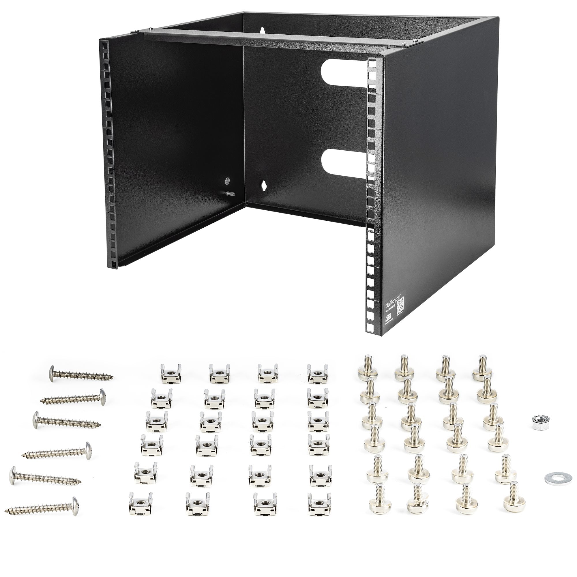 8U Wall Mount Rack 19in - 14in Deep