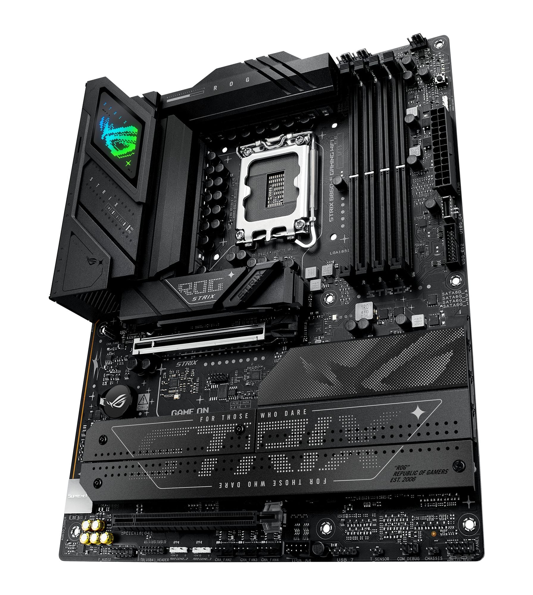ASUS ROG STRIX B860-F GAMING WIFI LGA1851 DDR5 ATX MB 1xHDMI 1xDP 4xM.2 4xSATA