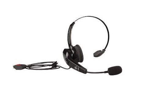 Zebra HS2100 Casque Avec fil Arceau Bureau/Centre d'appels Noir
