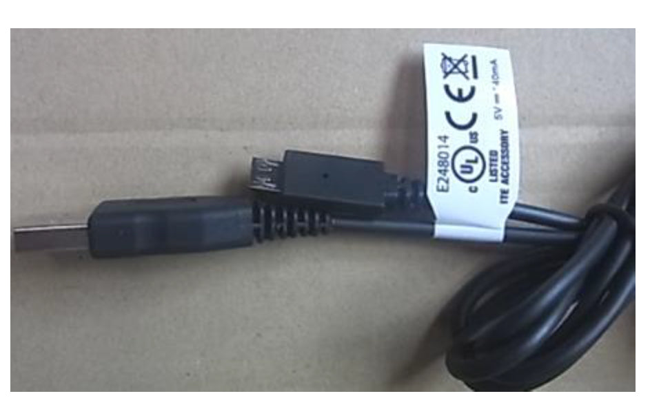 Zebra CBL-HS3100-CUC1-01 câble USB 0,9 m USB A Micro-USB A Noir