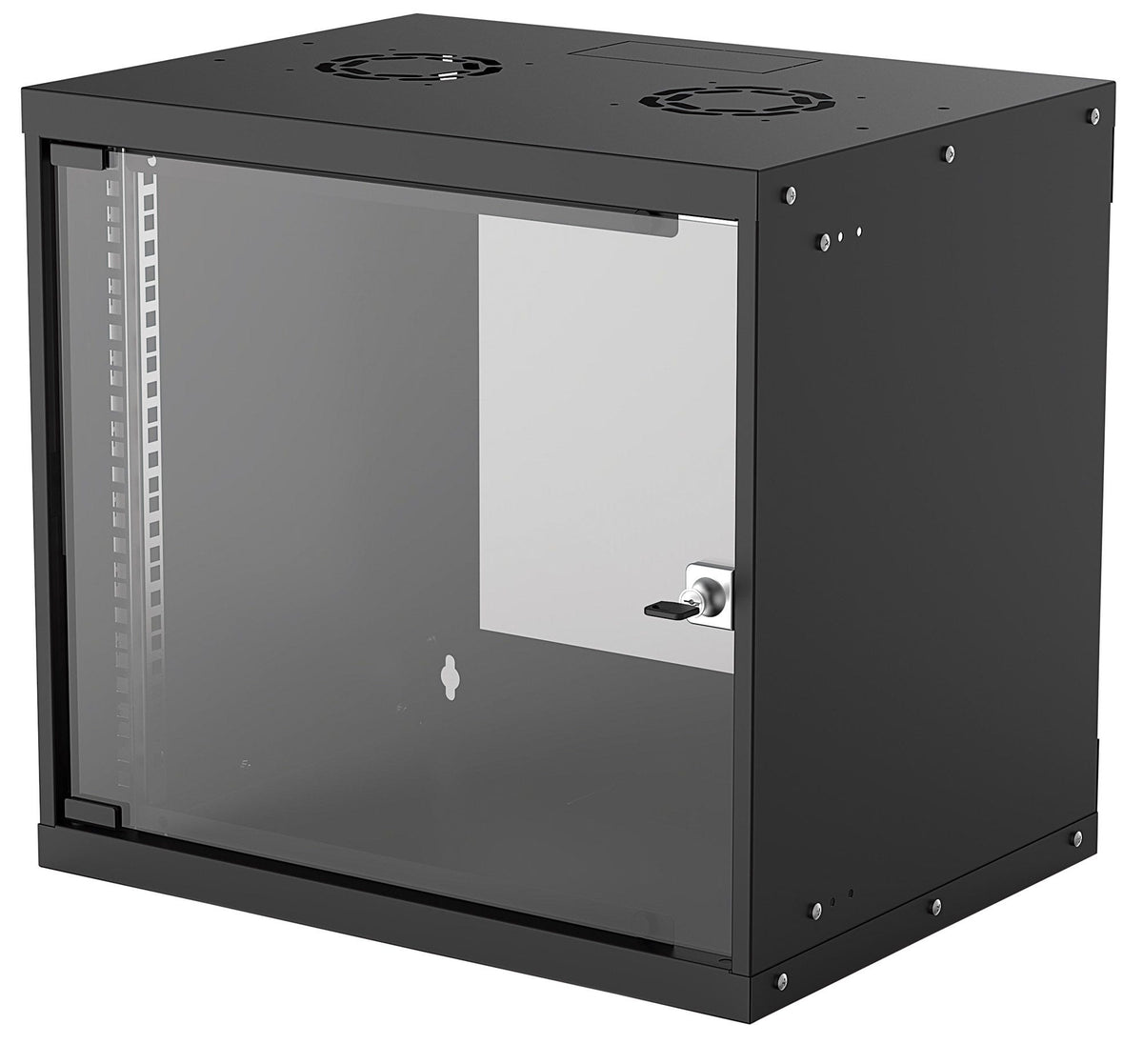 Intellinet 714174 Armoire murale 9U 54/40 noire plate