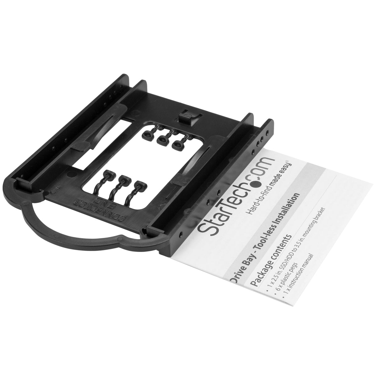 Tool-less 2.5" SSD HDD Mounting Bracket