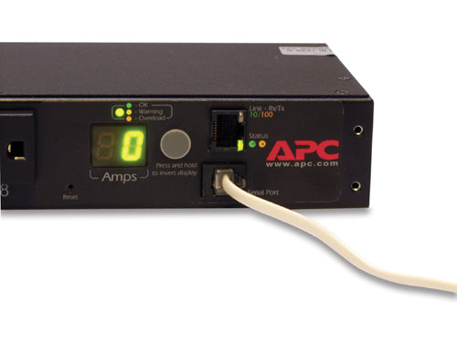 APC Switched Rack PDU AP7900B Rack AC 100-120V input NEMA 5-15P output connectors 8 NEMA 5-15 1U 3.65m cord