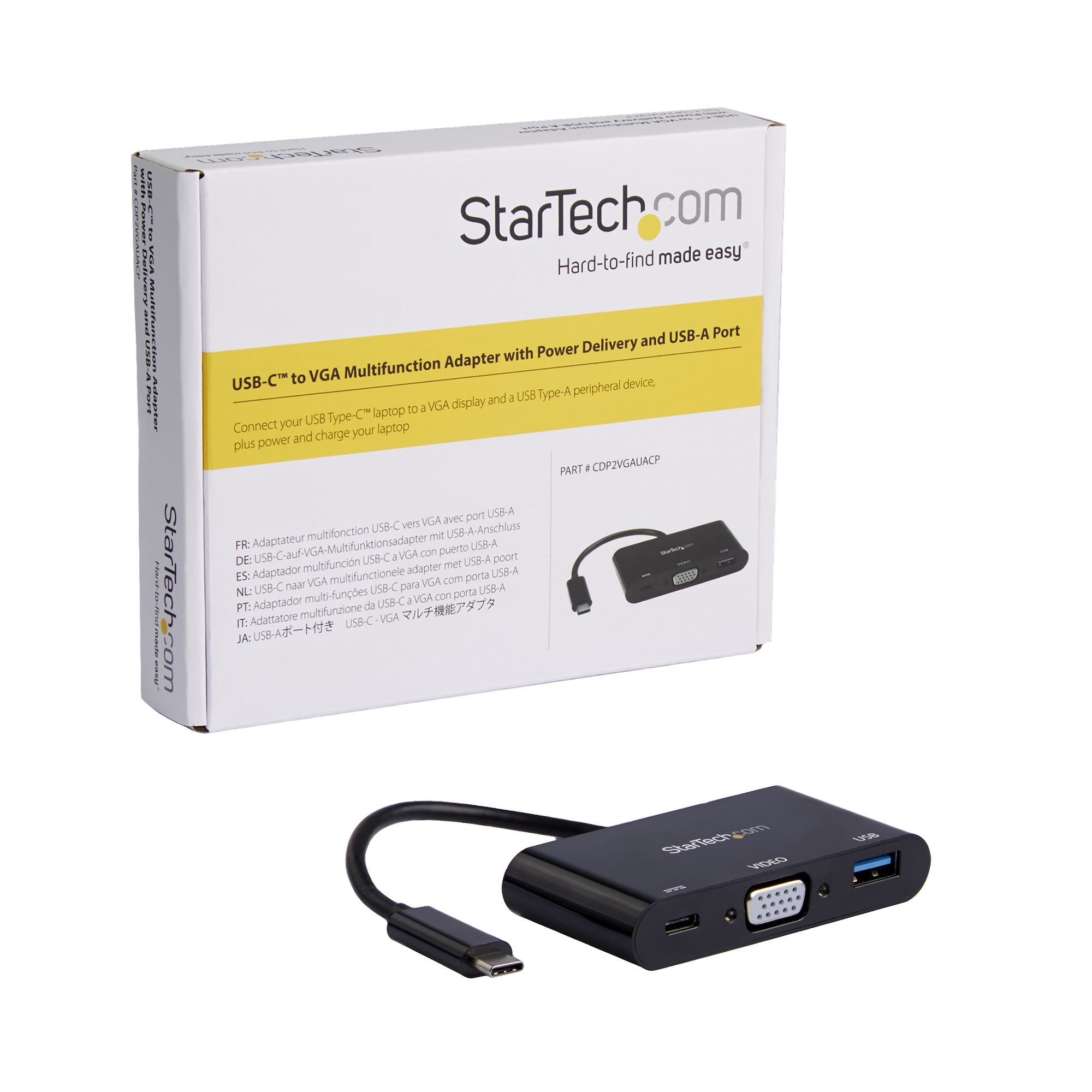USB-C to VGA Multifunction Adapter - PD