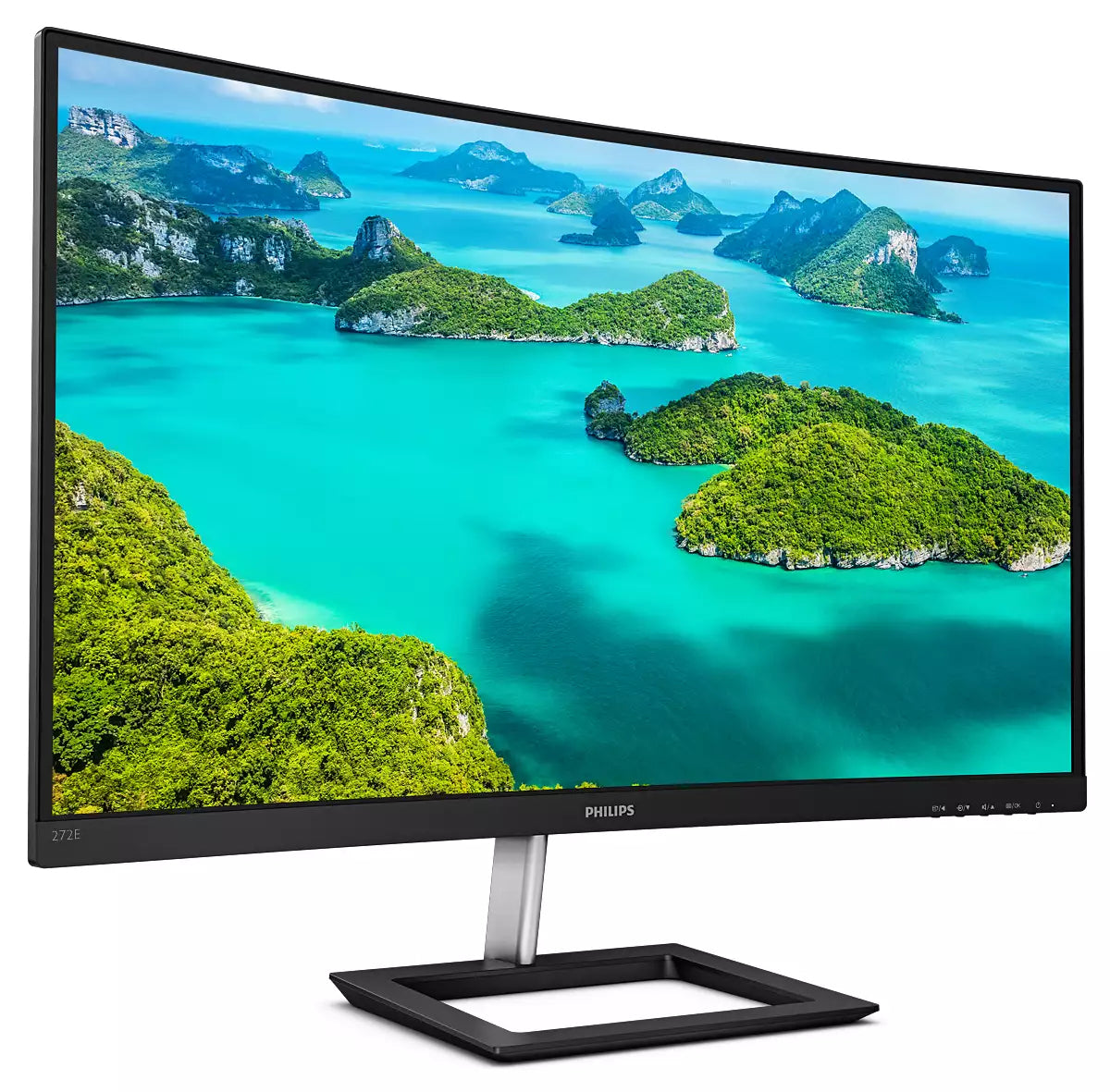 PHILIPS 272E1CA/00 - 27pcs - INCURVE - 1920 x 1080 Full HD (1080p) - VA - 250 cd/m2 - 3000:1 - 4 ms - HDMI, VGA, DP -HP