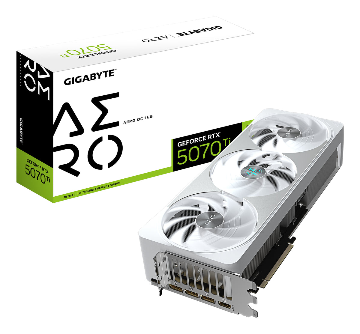 GIGABYTE GeForce RTX 5070 Ti AERO OC 16G NVIDIA 16 Go GDDR7