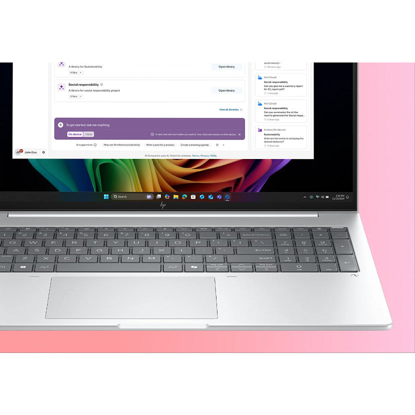 HP EliteBook 8 G1a IA Nouvelle génération AMD Ryzen AI 5 340 16p WUXGA 32Go 512Go SSD UMA W11P Copilot + PC 3/3/0
