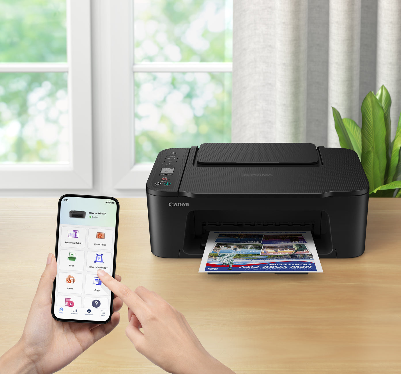 CANON PIXMA TS3750i MFP colour inkjet Legal 216x356mm A4 7.7ipm Print 60sheets Wi-Fi USB Black