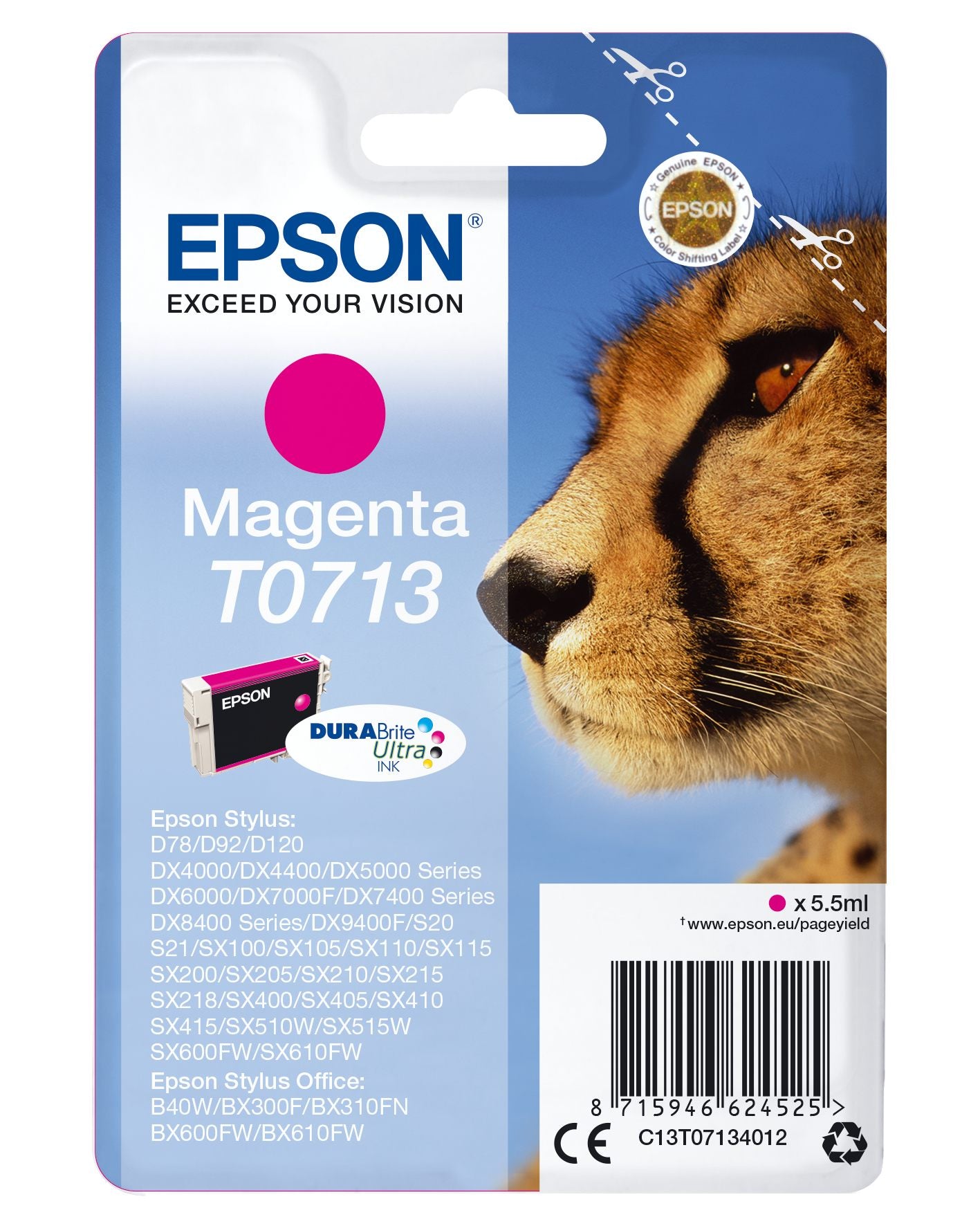 Ink/T0713 Cheetah 5.5ml MG