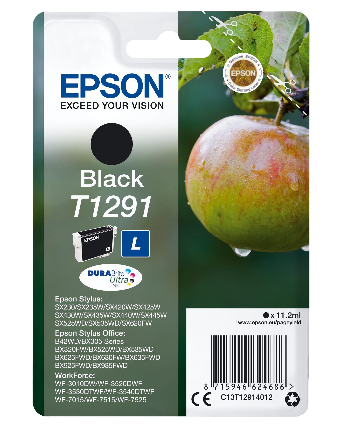 Ink/T1291 Apple 11.2ml BK