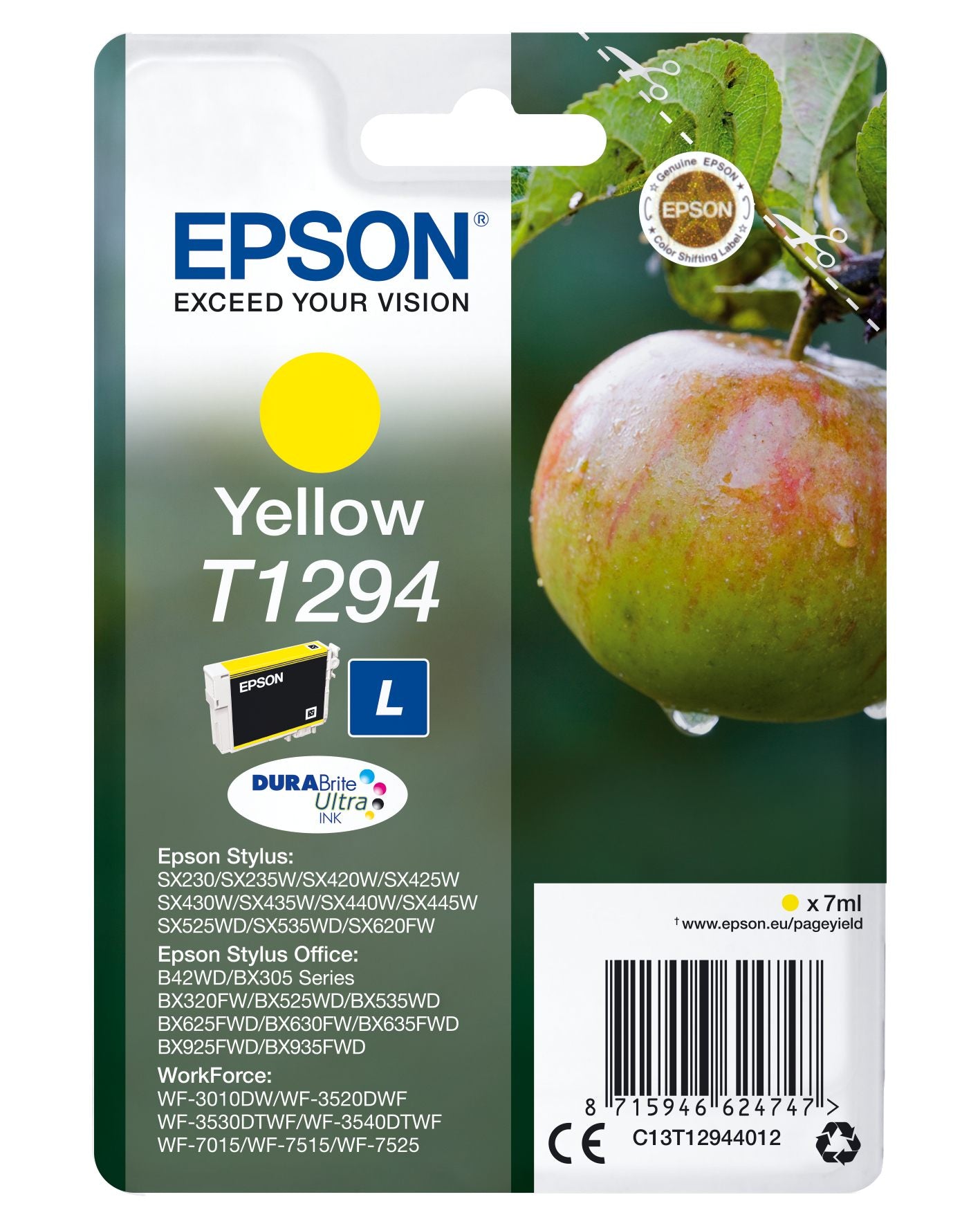 Ink/T1294 Apple 7ml YL