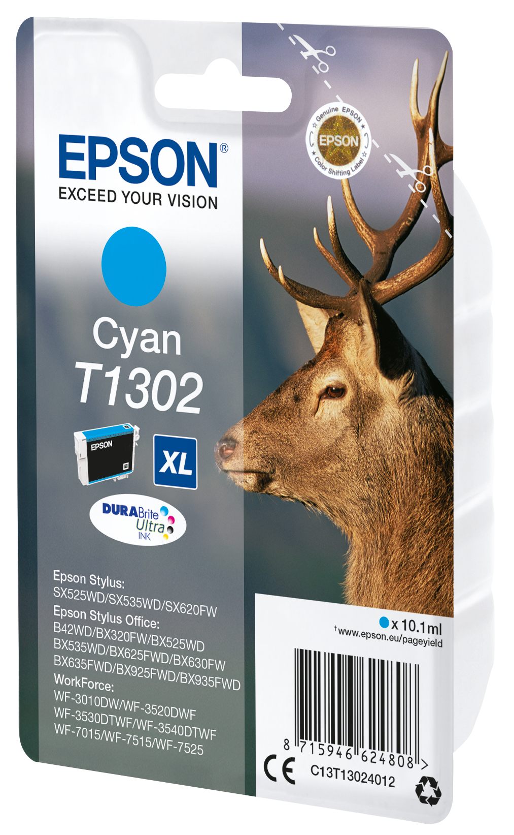Ink/T1302 Stag XL 10.1ml CY