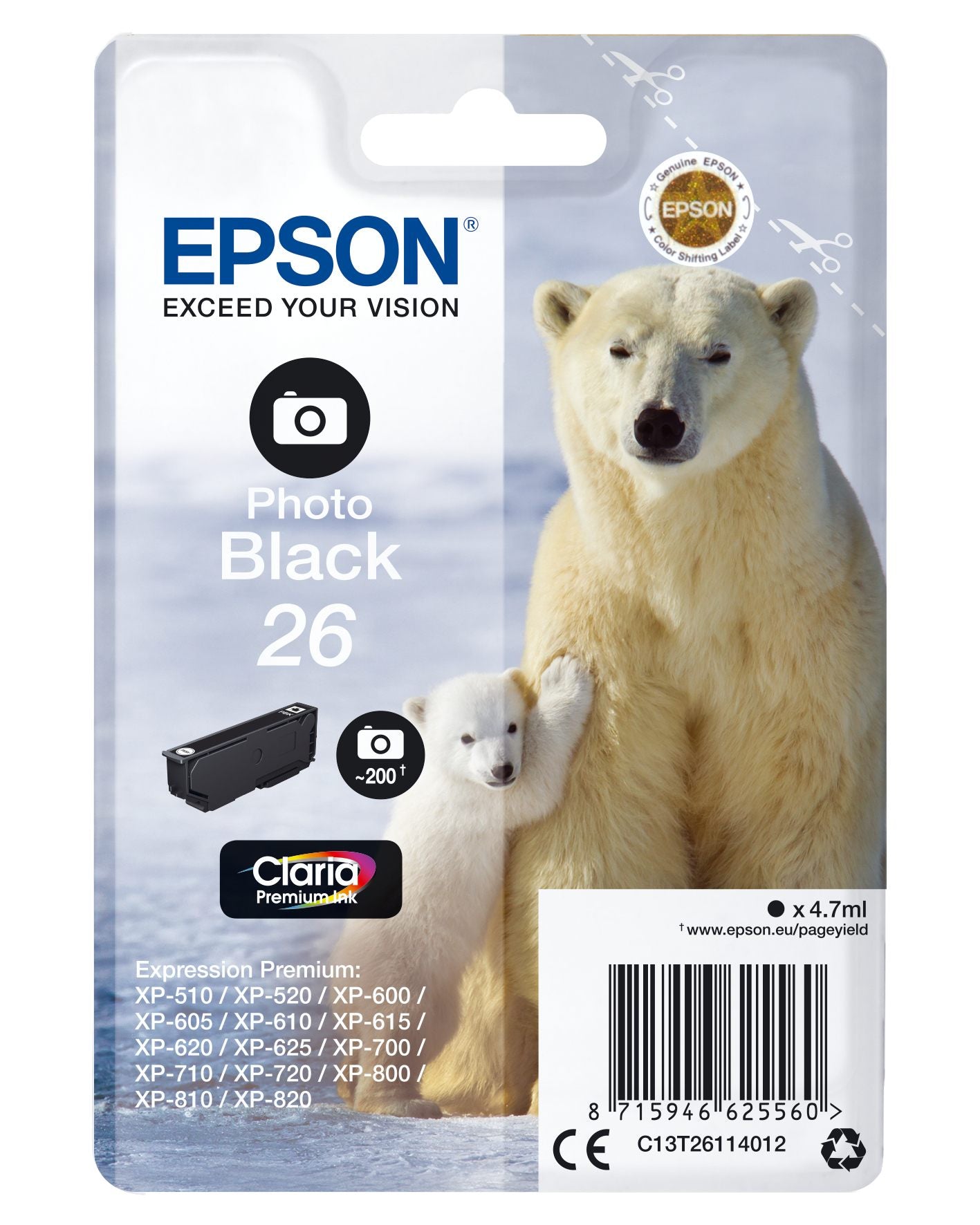 Ink/26 Polar Bear 4.7ml PBK