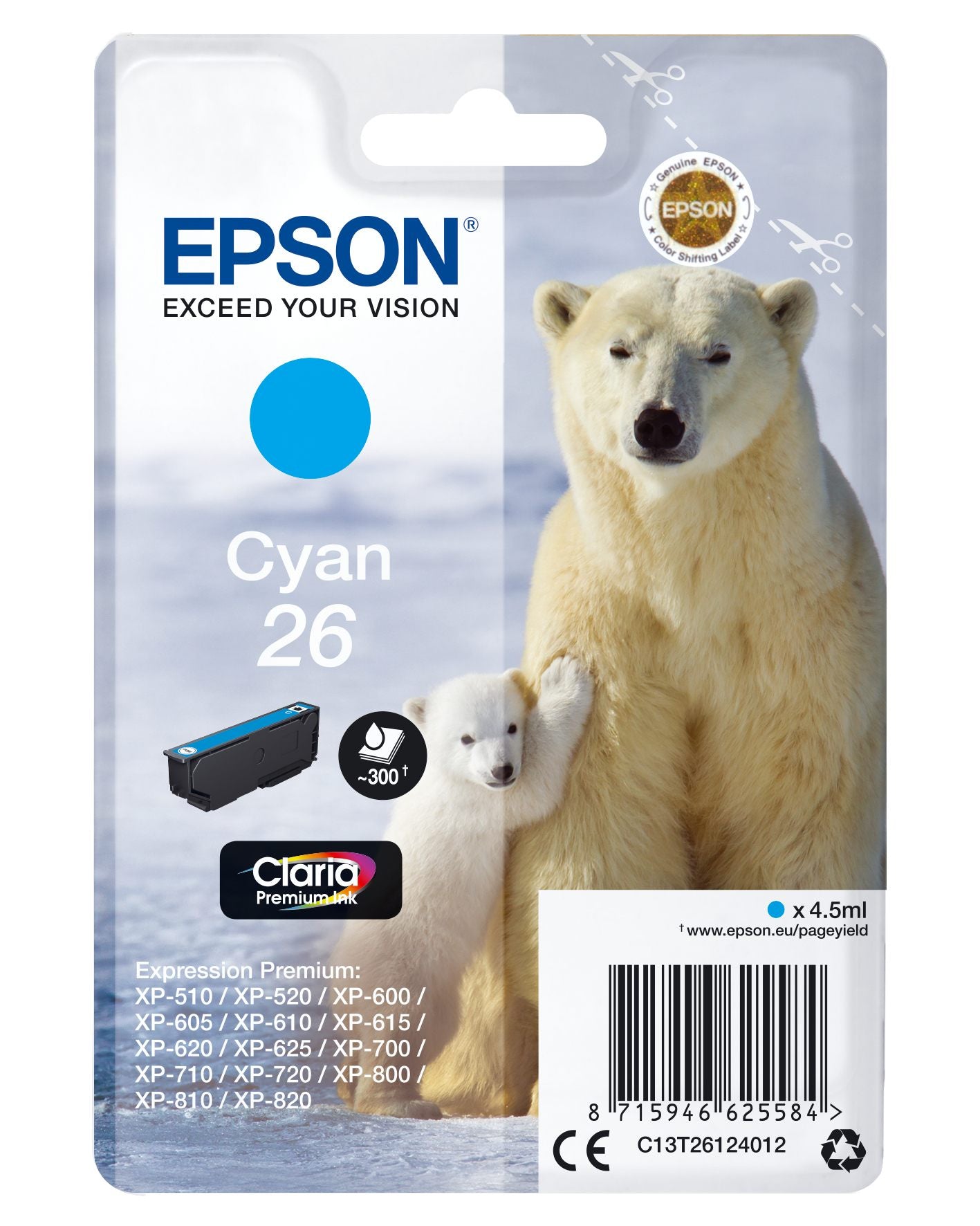 Ink/26 Polar Bear 4.5ml CY