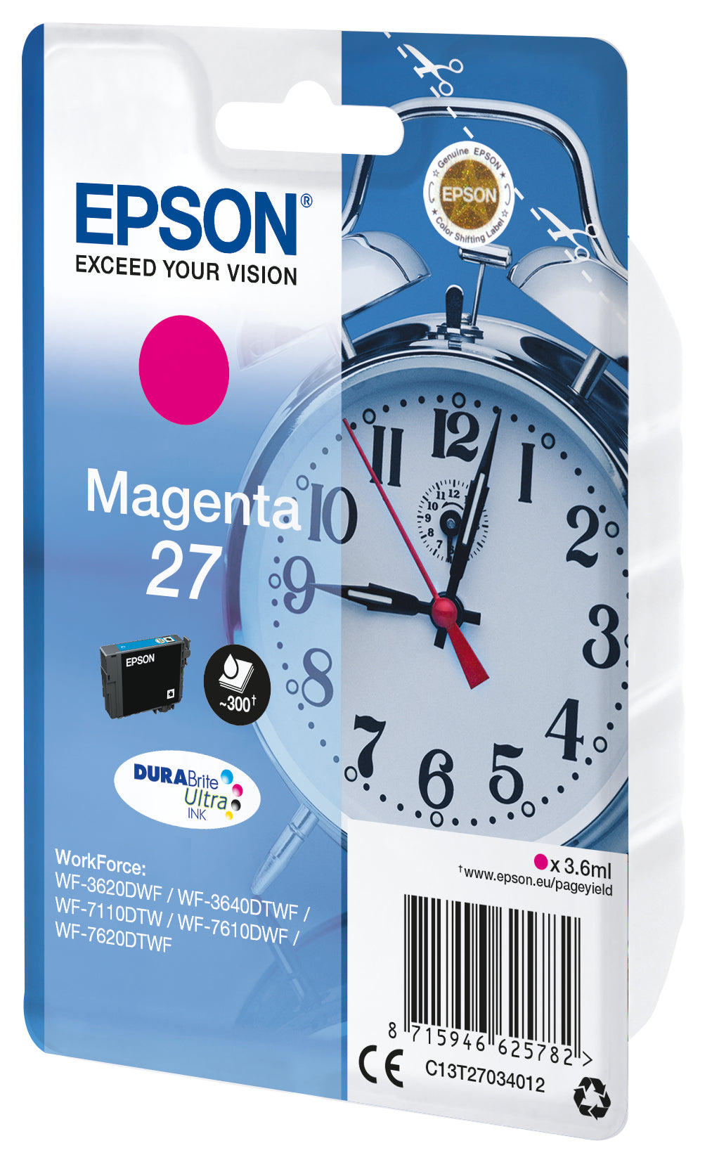 Ink/27 Alarm Clock 3.6ml MG