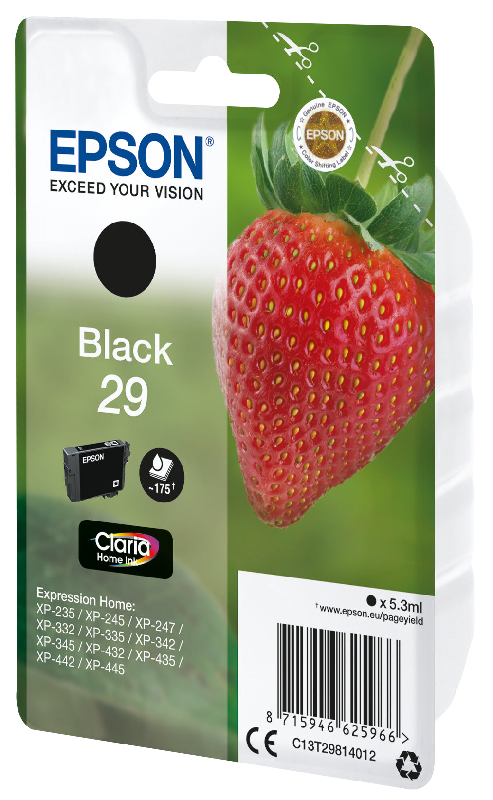 Ink/29 Strawberry 5.3ml BK
