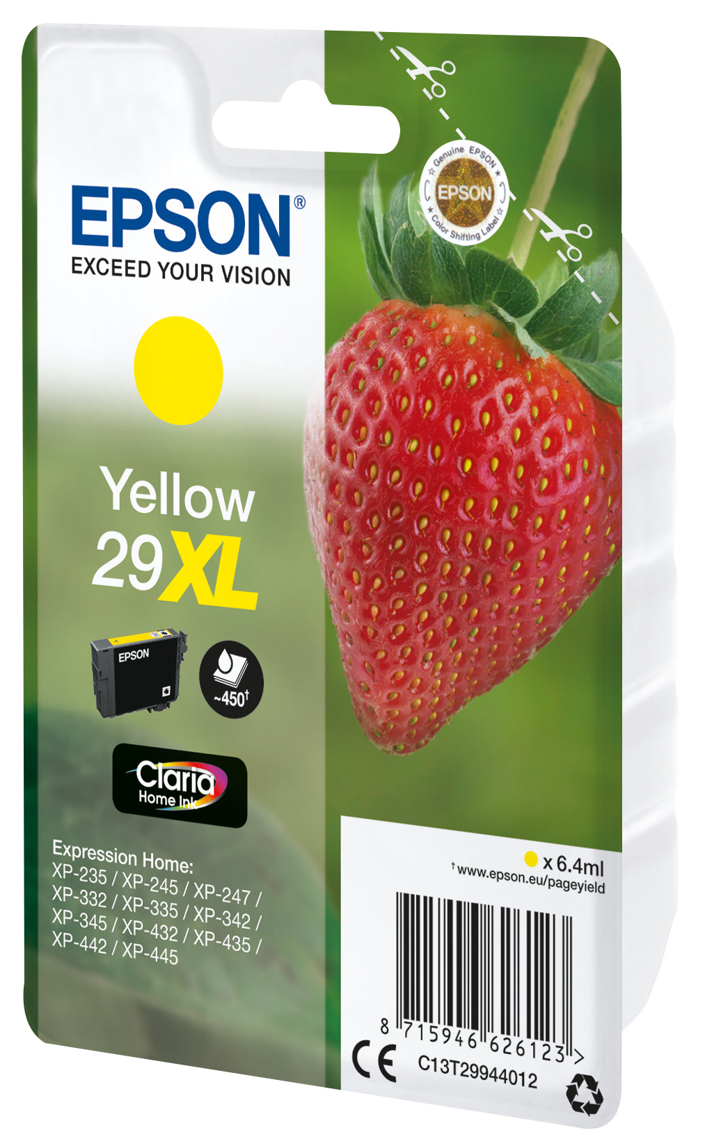 Ink/29XL Strawberry 6.4ml YL