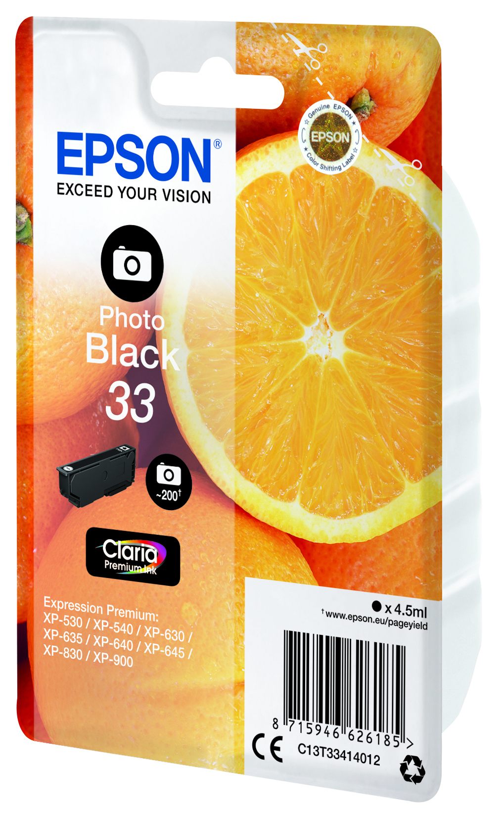 Ink/33 Oranges 4.5ml PBK SEC