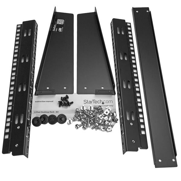 Desktop Rack 8U 2 Post Open Frame Rack