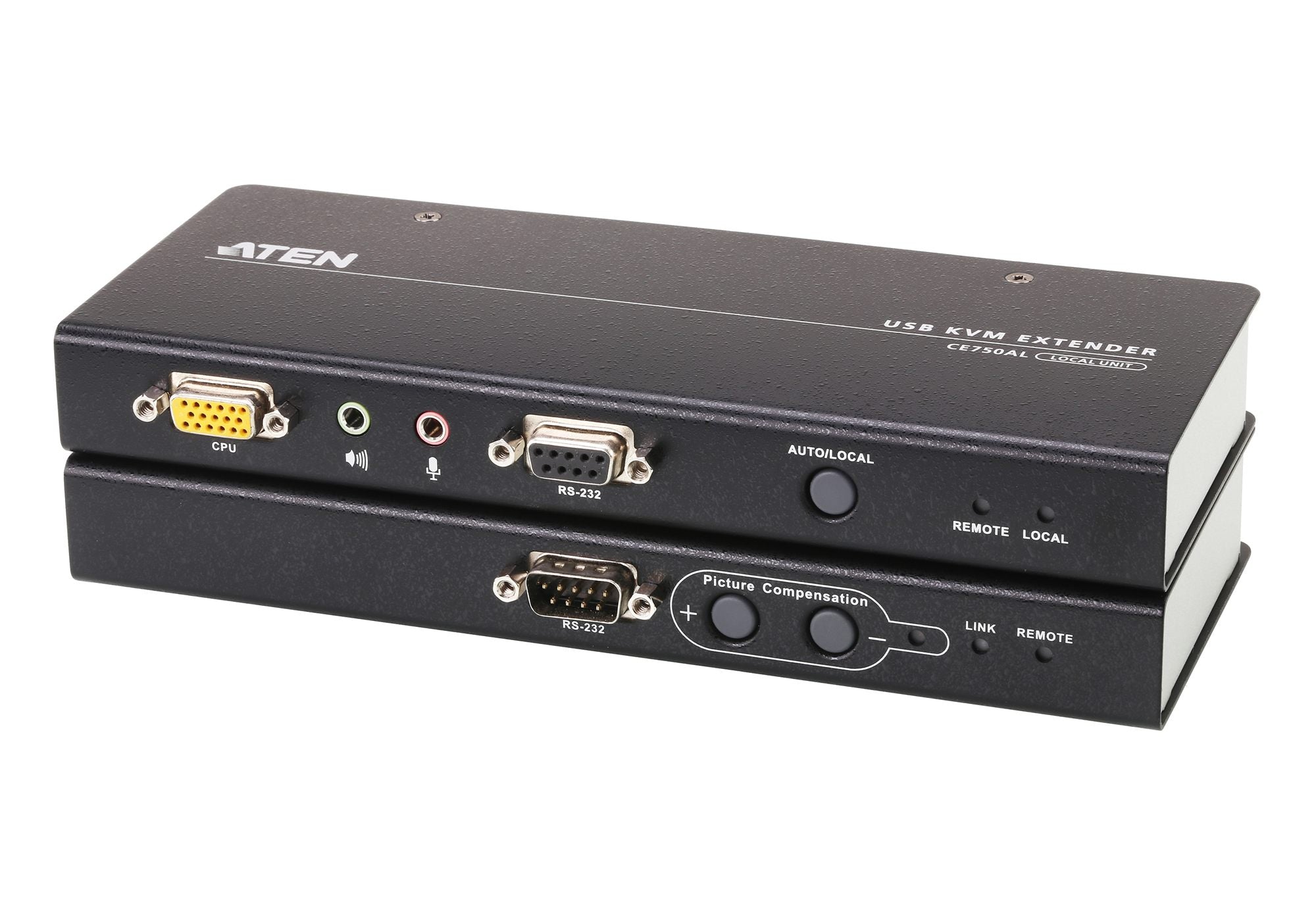 Aten CE750A prolongateur VGA/USB+AUDIO+RS232 sur CAT5 200M