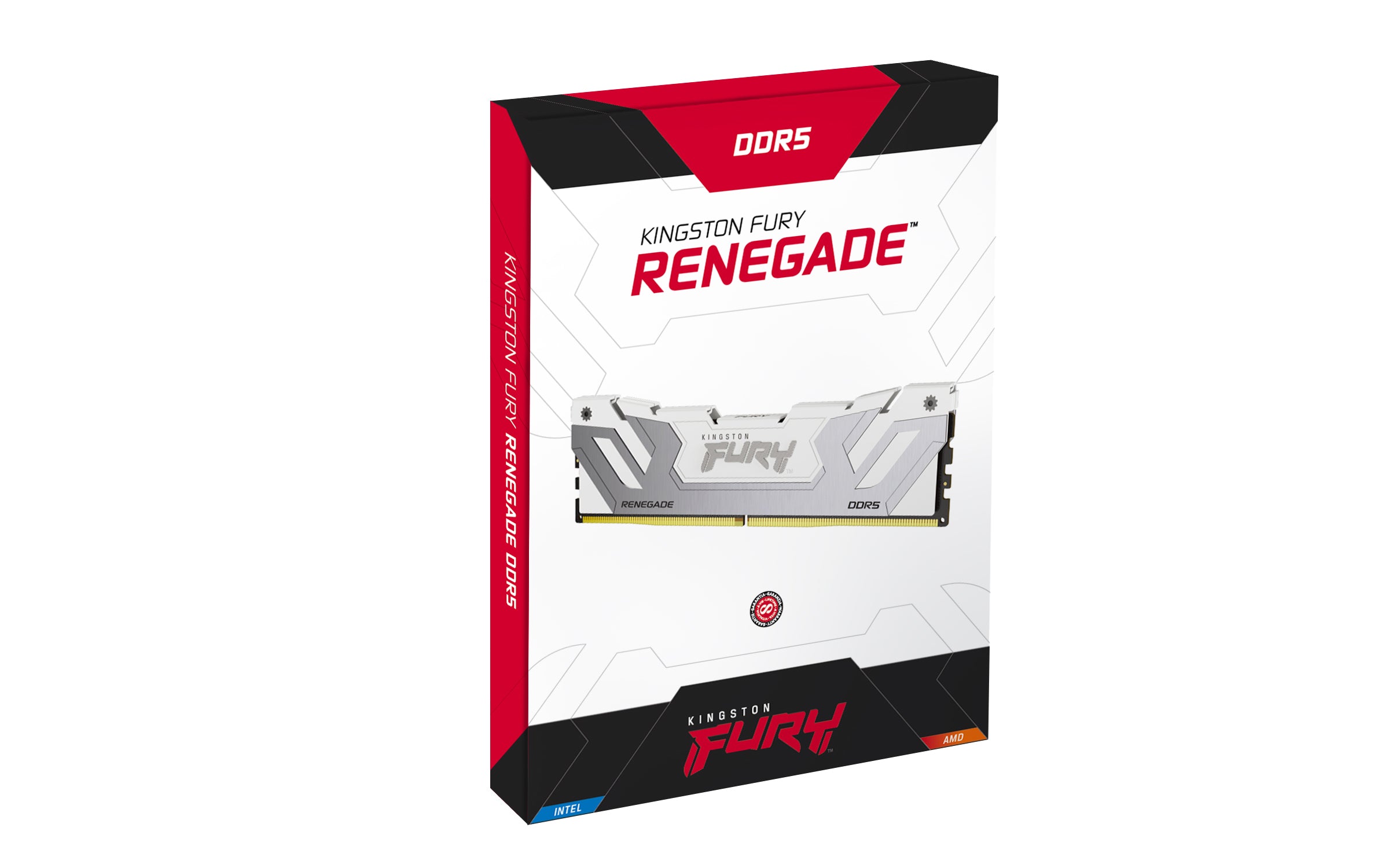 KINGSTON 24Go 8400MT/s DDR5 CL40 CUDIMM FURY Renegade White XMP
