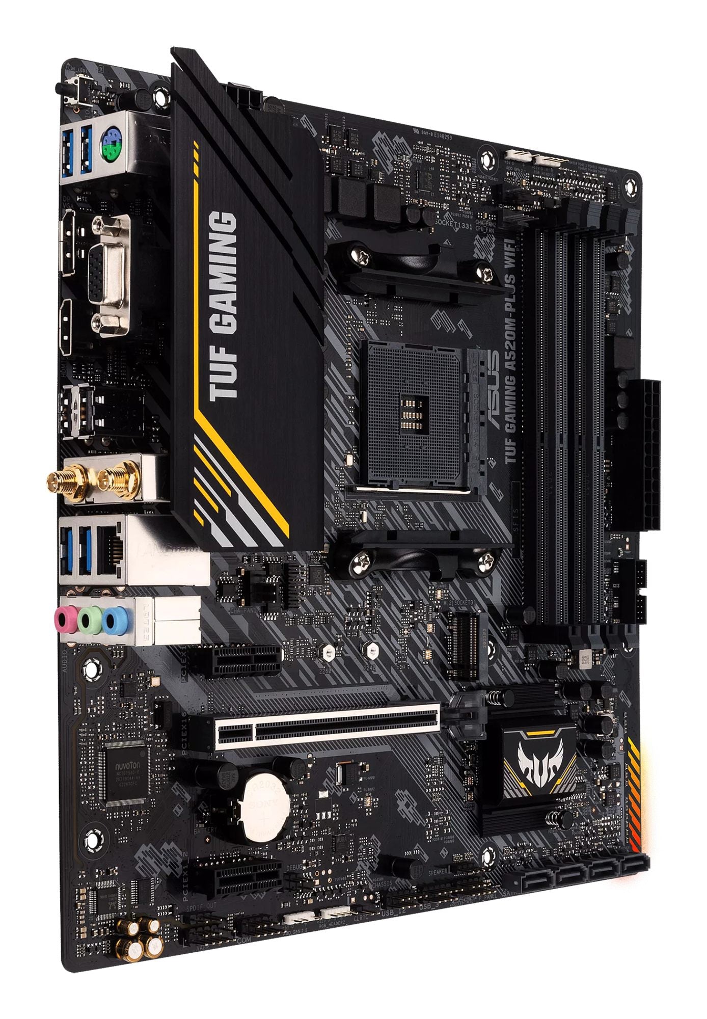 ASUS TUF GAMING A520M-PLUS II AMD A520 microATX 4DDR4