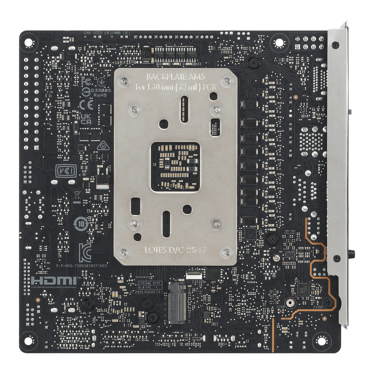 ASUS TUF GAMING B850I WIFI NEO AM5 MB
