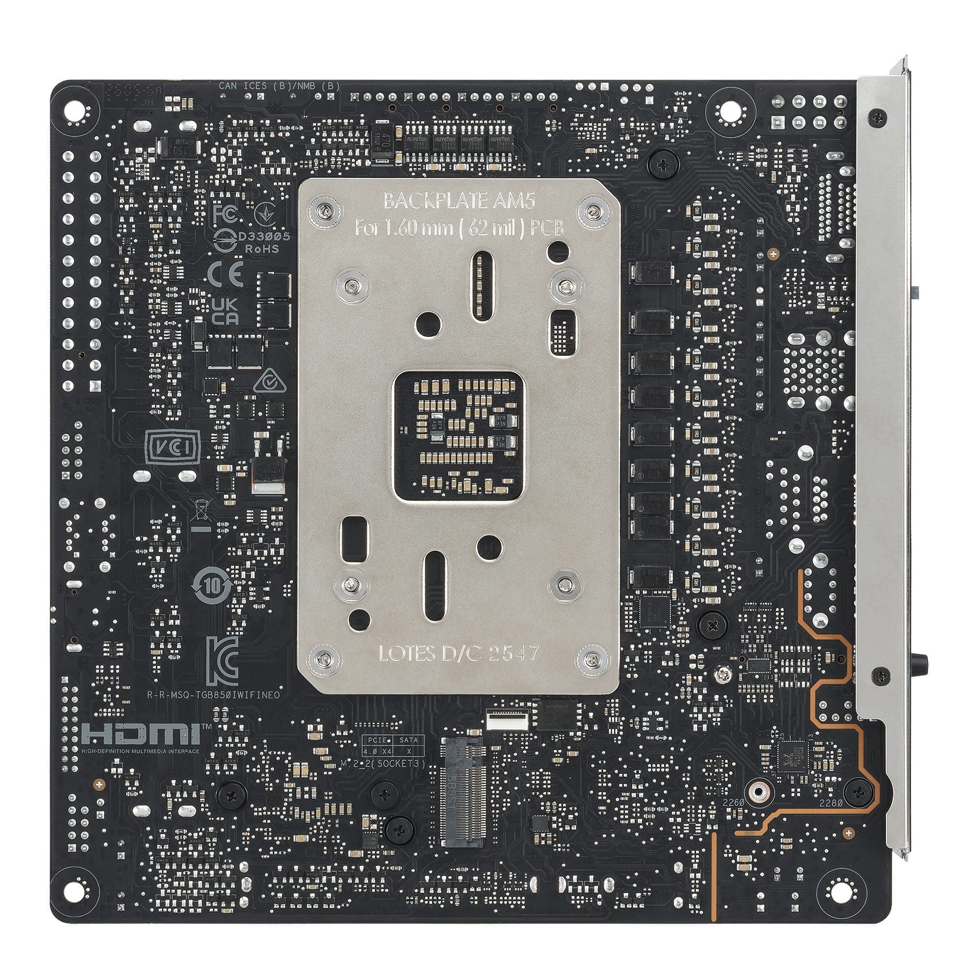 ASUS TUF GAMING B850I WIFI NEO AM5 MB