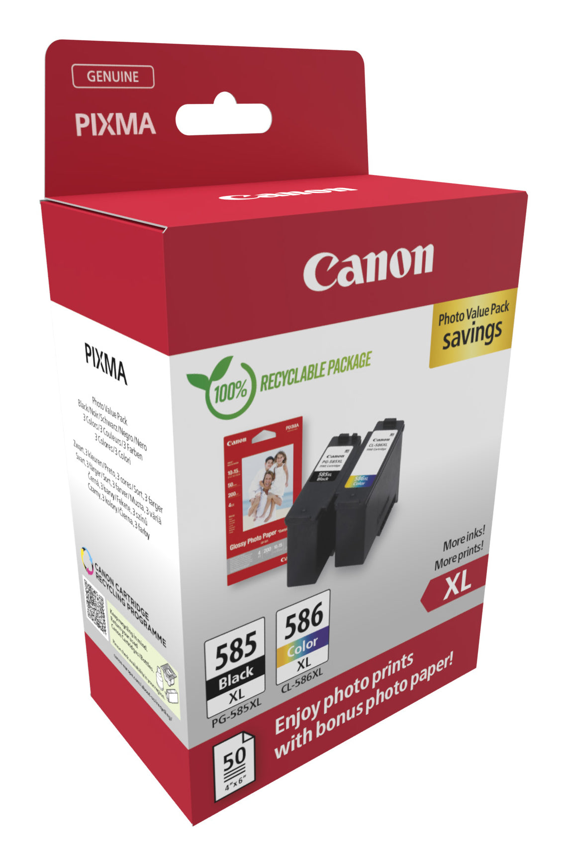 CANON PG-585XL/CL-586XL Photo Value