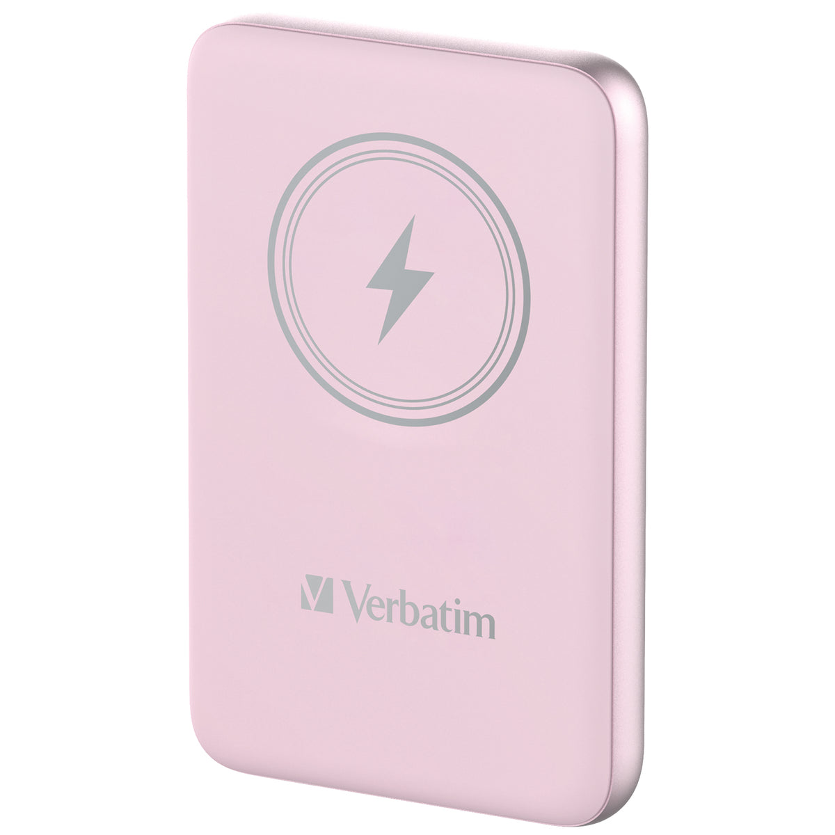 VERBATIM CHARGE N GO MAGNETIC WIRELESS POWER BANK 10000 PINK WCF (P)