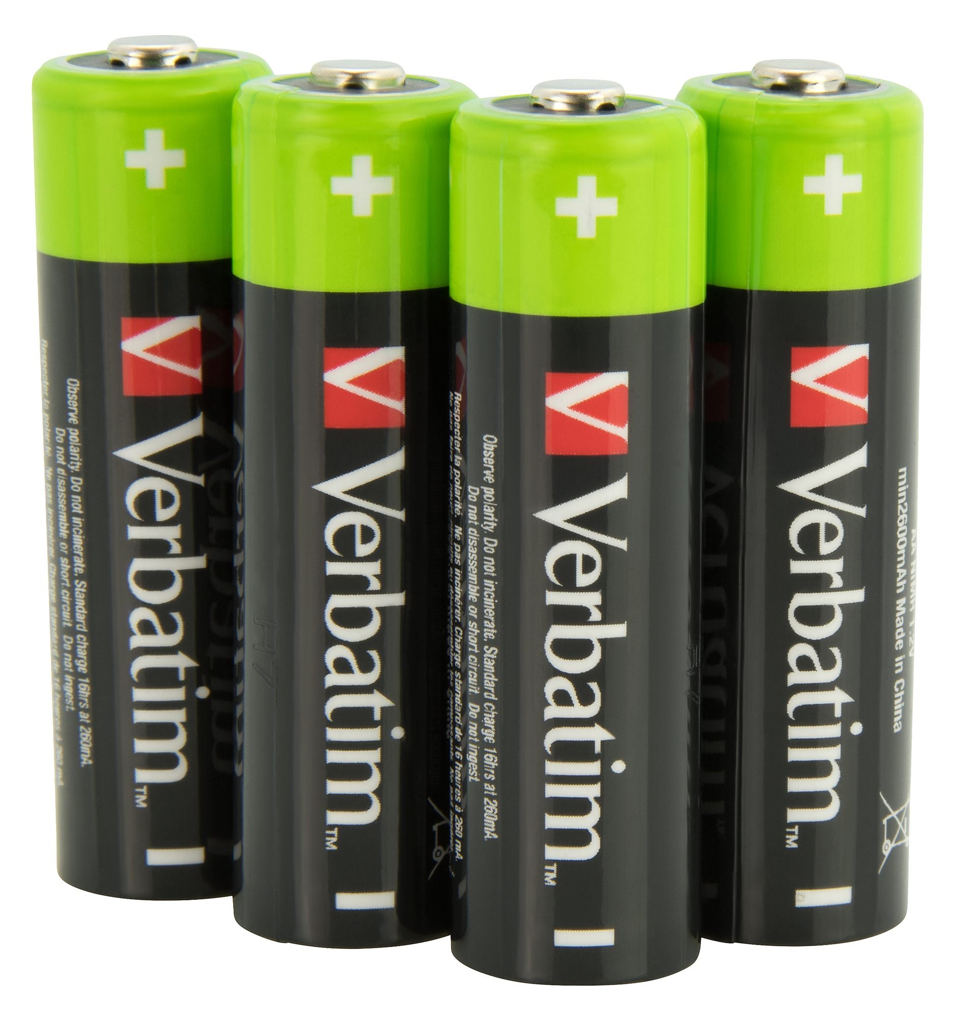RECHARGEABLE BATTERY AA 4 PACK/HR6