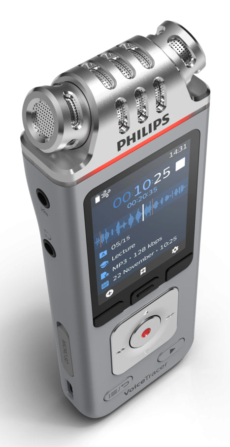 PHILIPS Dictaphone VoiceTracer DVT4115 : Enregistreur audio