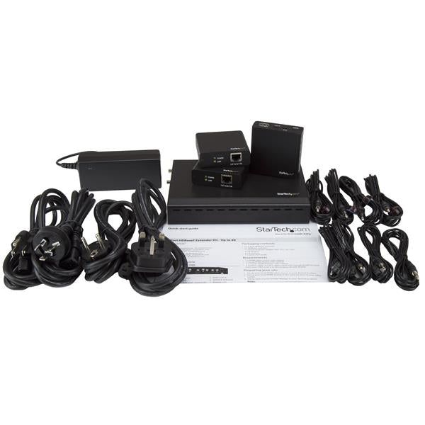 3 Port HDBaseT Extender kit - Up to 4K