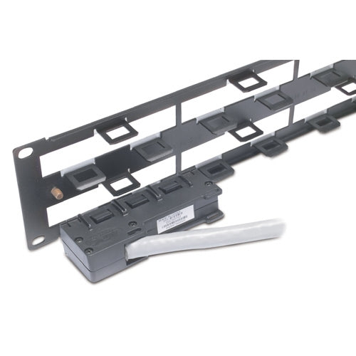 APC Data Distribution Cable 2U Panel Holds 8 each Data Distribution Cables for a Total of 48 Ports