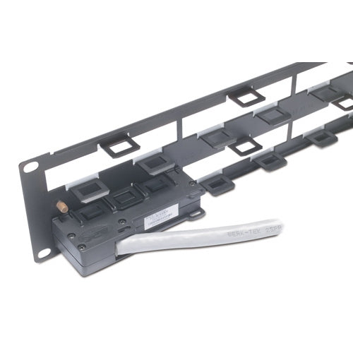 APC Data Distribution Cable 2U Panel Holds 8 each Data Distribution Cables for a Total of 48 Ports