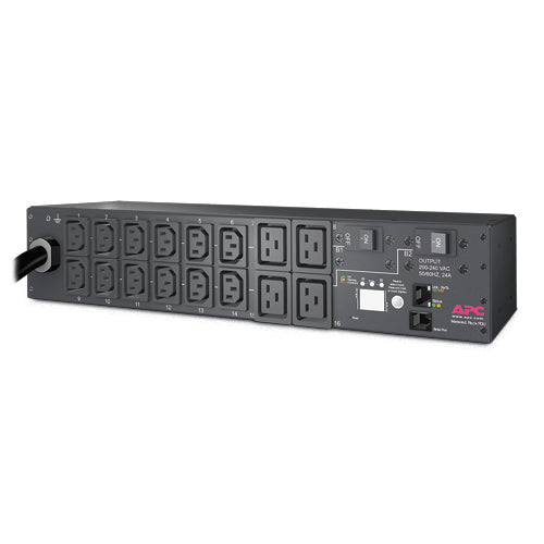 APC RACK PDU METERED 2U 30A 208V 12 C13S 4 C19