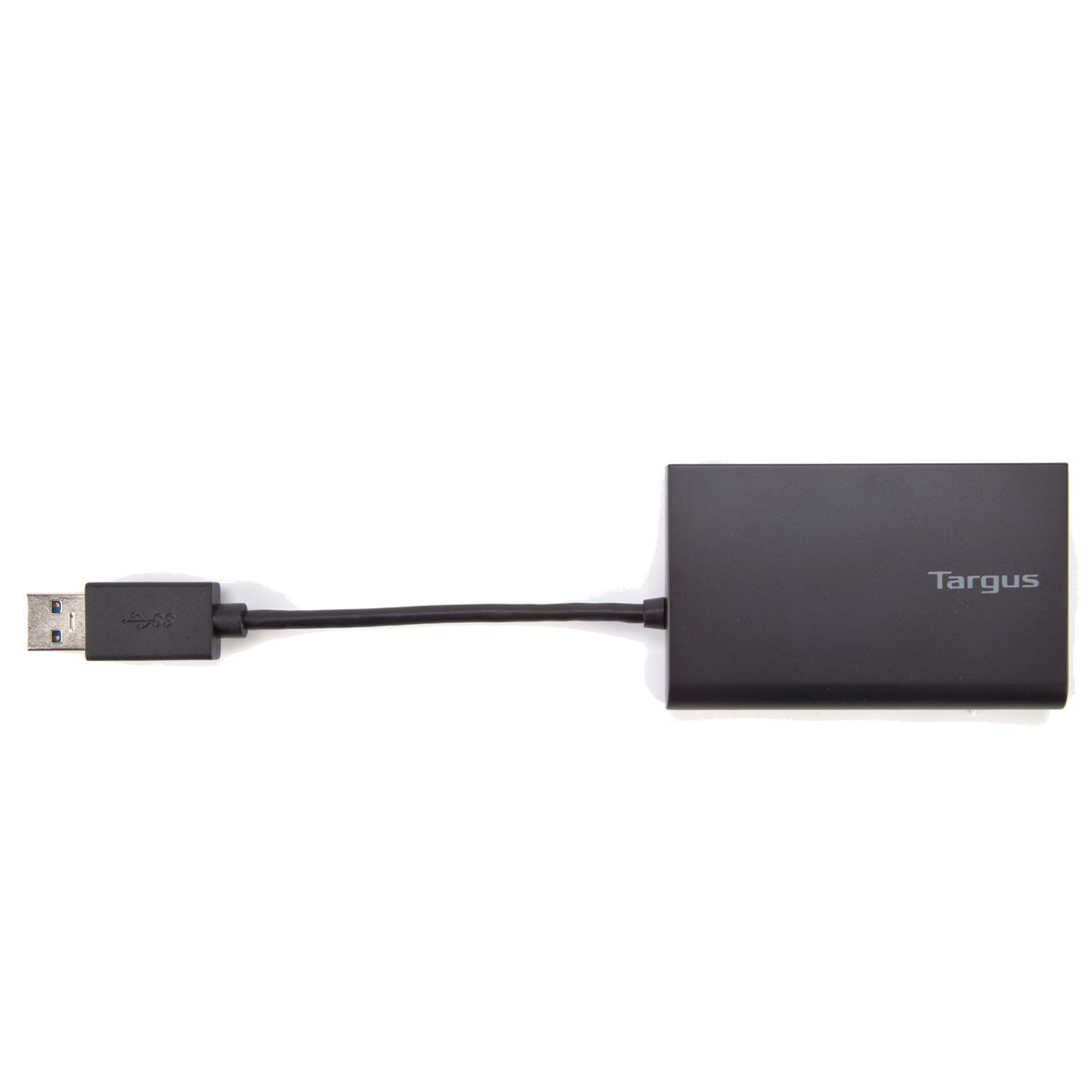 TARGUS Concentrateur USB 3.0 - 3 Ports + 1 Port Gigabit Ethernet  - Noir