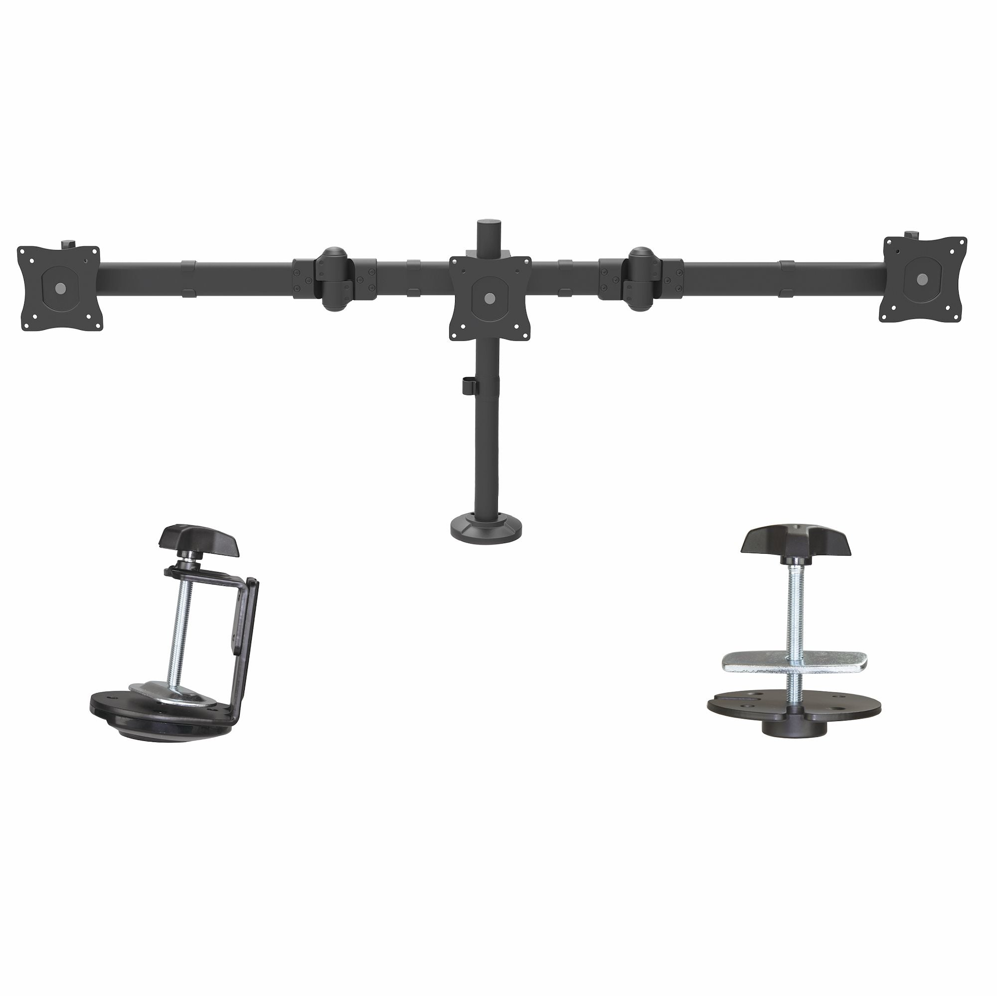 Monitor Arm - Triple - Deskmount - Steel