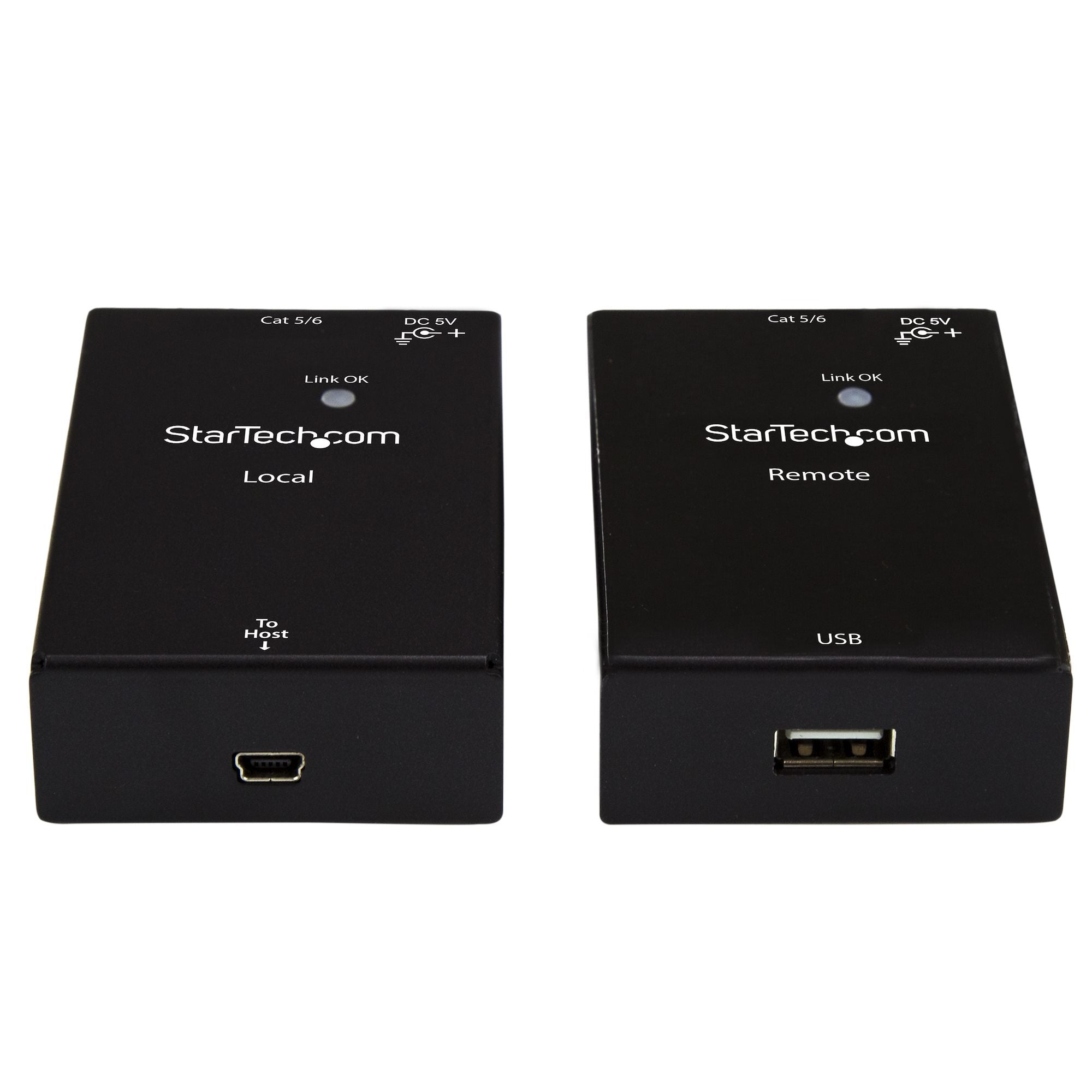 USB 2.0 over CAT5/CAT6 Extender - 1-Port