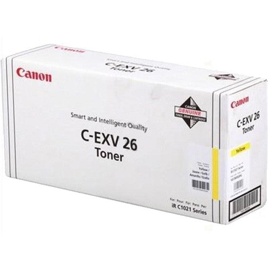 CANON C-EXV 26 cartouche de toner jaune capacité standard 6.000 pages pack de 1