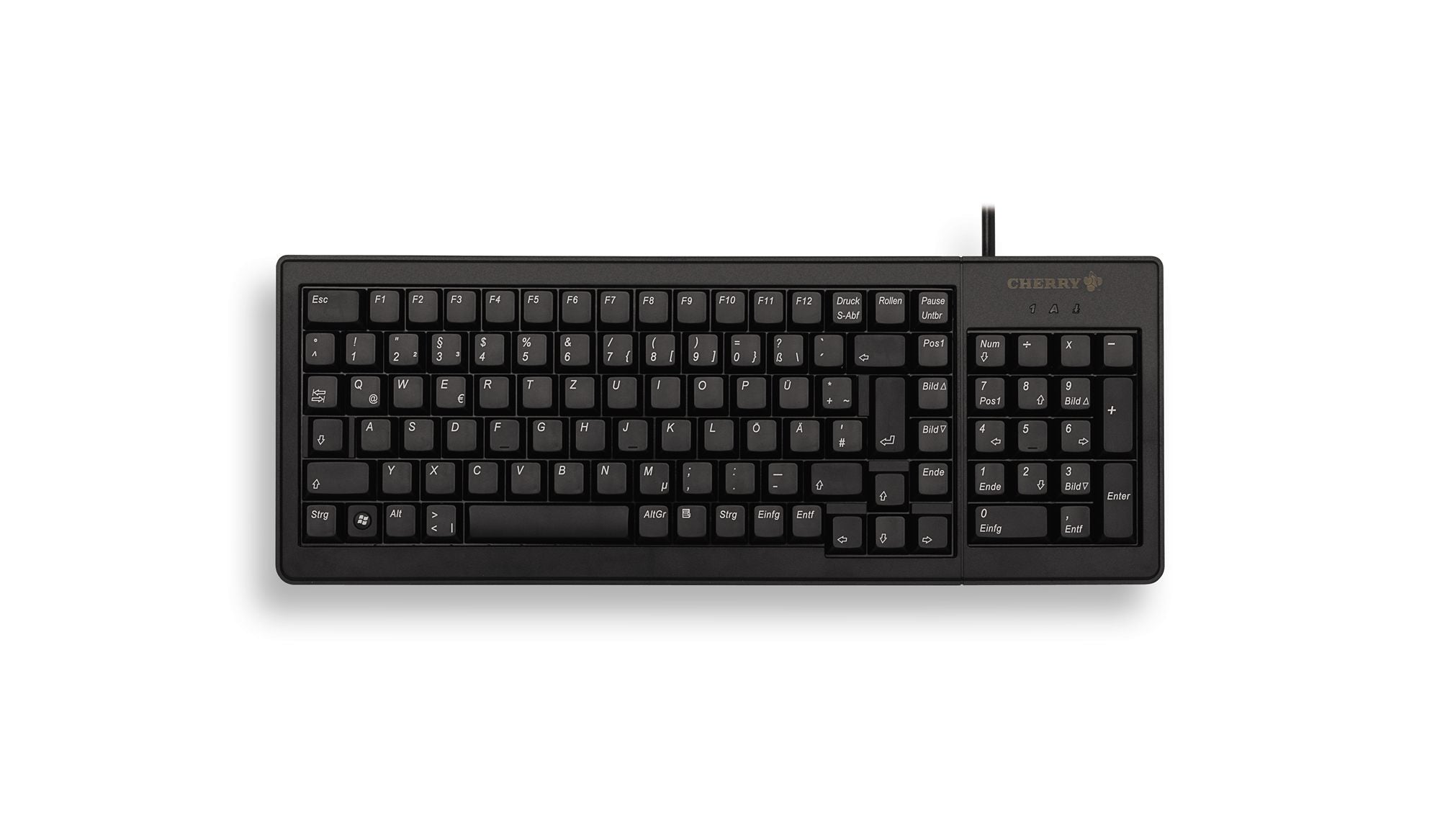 CHERRY Clavier XS Complet USB Noir