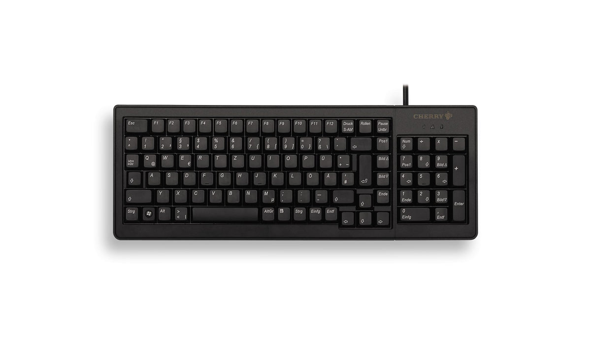 CHERRY Clavier XS Complet USB Noir