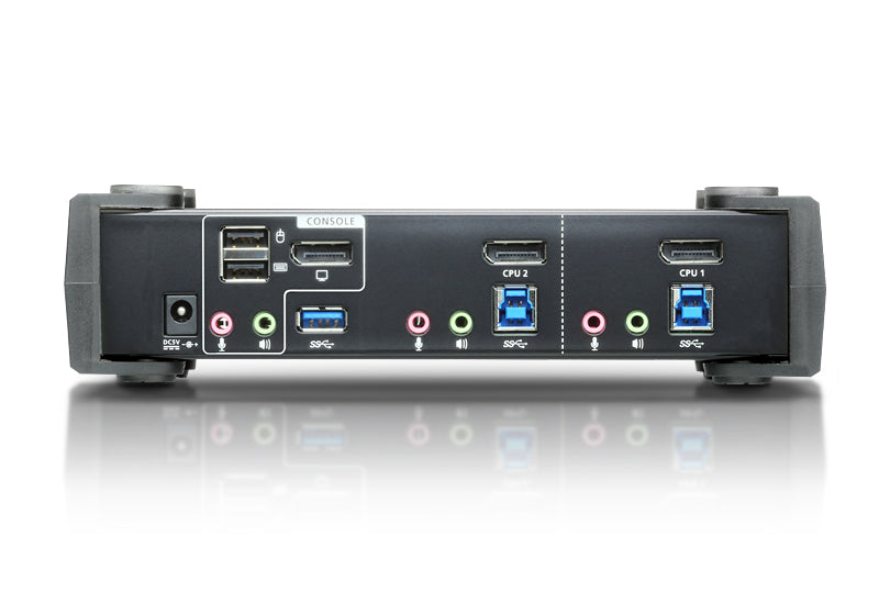 ATEN CS1922 commutateur écran, clavier et souris Noir