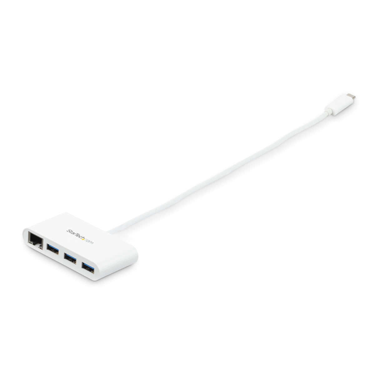 3 Port USB C Hub w/GbE - C to A USB 3.0