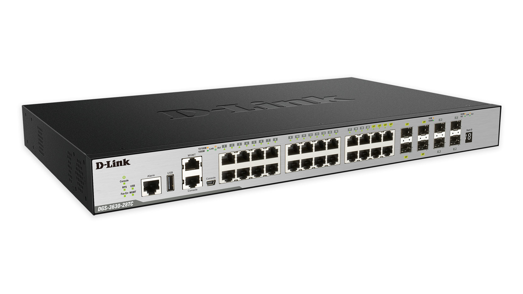 D-LINK DGS-3630-28TC/SI/E 28-Port Layer 3 Gigabit Stack Switch SI