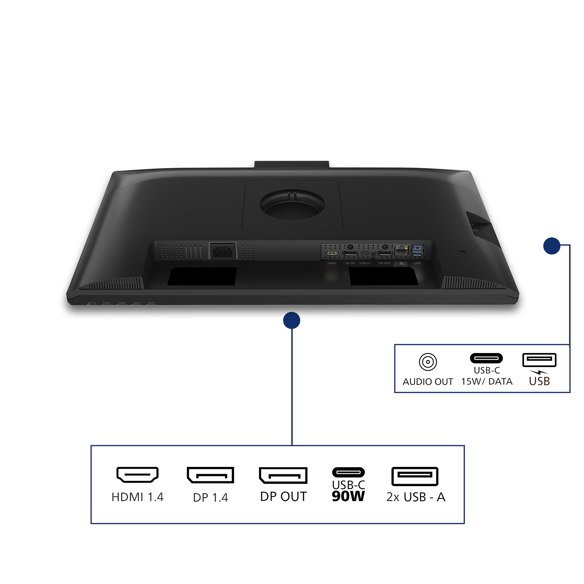 24" FHD 120Hz HAS USB 2x2W